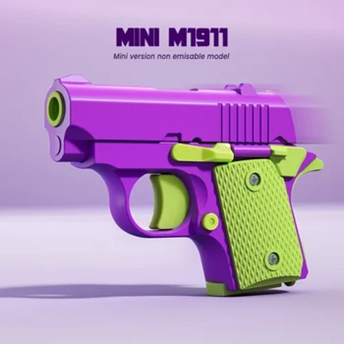 3D Gravity Knife Model Gun Mini 1911 Pistol Mainan Non-Tembak Peluru Pistol Mainan Pereda Stres Mainan Hadiah Natal Hadiah Ulang Tahun