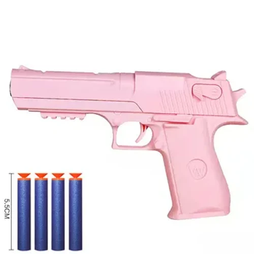 Дитяча іграшкова зброя Desert Eagle Pistol Manual Handgun Іграшка Foam Dart Blaster Стрільба Модель Launcher Для хлопчиків Дівчата Ігри на природі