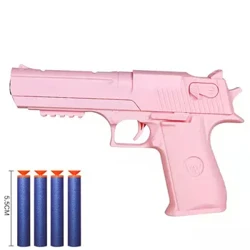 Trẻ Em Đồ Chơi Đại Bàng Sa Mạc Súng Ngắn Bằng Tay Súng Cầm Tay Đồ Chơi Xốp Phi Tiêu Blaster Chụp Mẫu Phóng Cho Bé Trai Bé Gái Trò Chơi Ngoài Trời