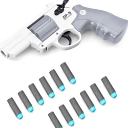 Zachte kogel speelgoedpistool-revolver