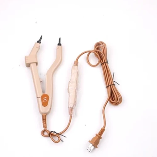 1 db állítható hőmérséklet 220 ℃ Professzionális hajhosszabbítás Fusion Iron Heat Hajcsatlakozók Keratin Melting Tool