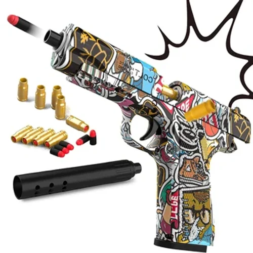 Shell Ejection Lekevåpen for gutter Soft Bullet Guns Dropshipping Bursdagsgave