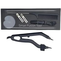 KIT de connecteur de cheveux à chaleur noire, fer à chaleur rapide à 220 degrés L-601 à température contrôlable