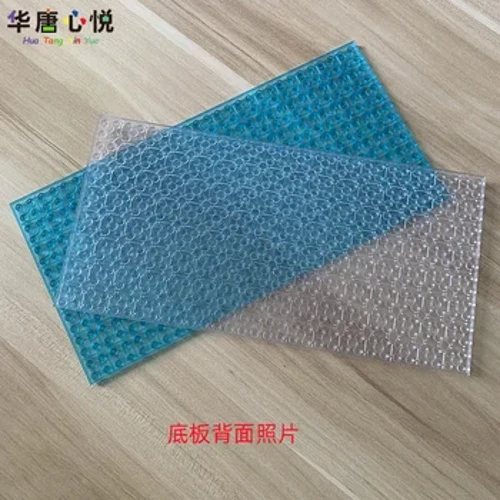 Piastra di base a doppia faccia 16x32 Piastra di base trasparente per figure Blocchi di costruzione Giocattoli per bambini Piatti di città Blocchi di plastica