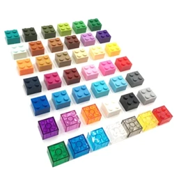 60pcs DIY Building Blocks Thick Figures Bricks 2x2 Dots Educational Creative size Ihambisana Namathoyizi Epulasitiki angu-3003 Wezingane