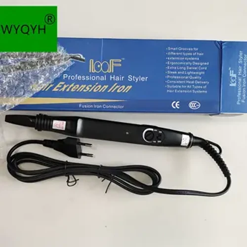 extensões de cabelo conector de fusão térmica ferro para extensões de cabelo com ponta em U