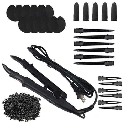 ARLANY Hair Extension Tool Kit Fusion Heat Iron Connector Keratin Beads Pro Keratin Bonding Tool Hårstyling Weft Extensions
