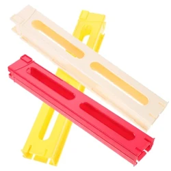 3 vnt Domino Arch Bridge Pedalai Blokai Žaidimai Domino Traukinio priedai Plastikinių kortelių lizdų laikiklis Linksmi žaislai