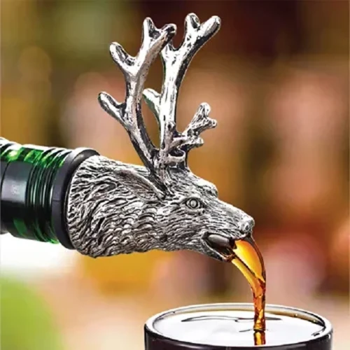 Stopiwr Gwin Ceirw Siampên Sêl wactod Offer Cegin Priodas Bar Affeithwyr Diod Corks Cartref Bragu a Gwneud Gwin Barware