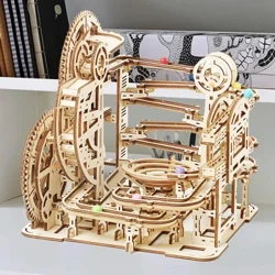 3d Đồ Chơi Xếp Hình Bằng Gỗ Đá Cẩm Thạch Chạy Cơ Khí Xếp Hình Tự Lắp Ráp Đồ Chơi Hơi Nước Đồ Chơi Giáo Dục Xây Dựng Mô Hình Bộ Dụng Cụ Cho Trẻ Em Người Lớn Quà Tặng