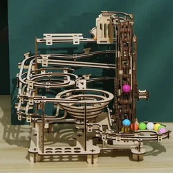 335pcs marmornat set 3d lesena sestavljanka diy labirint Model Gradbeni blok kompleti za izobraževalne igrače za otroke odrasli