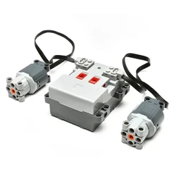 2023 NOI Piese electronice 88015 85825 22167 Upgrade Power Functions Hub cu 2 porturi (non-Bluetooth) - Jucării alimentate cu blocuri