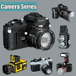Nā Paʻi Paʻi Paʻi Kikohoʻe Hou FY2A SLR Camera Bricks Model Nā mea pāʻani hoʻohua no nā keiki makana Kalikimaka 627 Pcs Blocks Figures