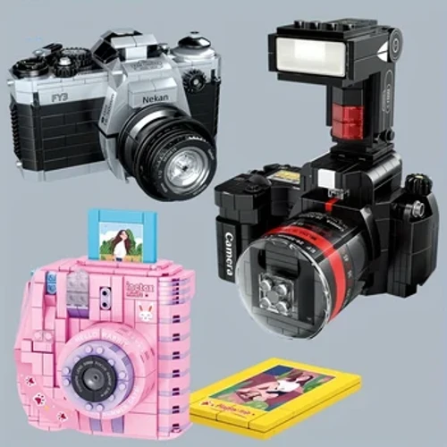 I-Creative 316 F Digital Camera Isithombe I-MOC Building Blocks Kit Bricks Model Yezemfundo Yakudala Izipho zikaKhisimusi Zezingane 622pcs