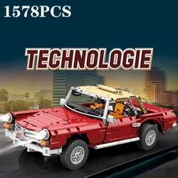 1578PCS Retro Classic Car Building Blocks Τεχνολογία τηλεχειρισμού Electronic Bricks 280SL Model Car Παιδικά παιχνίδια Δώρα γενεθλίων
