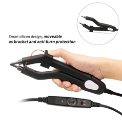 Nhiệt Tóc Kết Nối Tóc Dụng Cụ Nối Dài Lưỡi Hàn Kèm Quà Tặng Fusion Sắt Nhiệt Tóc Kết Nối Keratin Tan Chảy