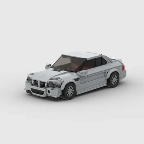 Greičio čempionai Automobiliai Lenktynininkai Statybiniai blokai Rinkiniai Miesto Transporto priemonės Vaikams Berniukų Žaislai Sportas Superautomobilis Kūrybinis „pasidaryk pats“ technika Moc M3 CSL 