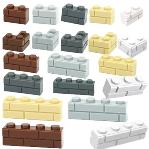 DIY celtniecības bloki figūriņas City MOC biezsienu ķieģeļi izglītojošas radošās rotaļlietas bērniem Izmērs saderīgs ar visiem zīmoliem