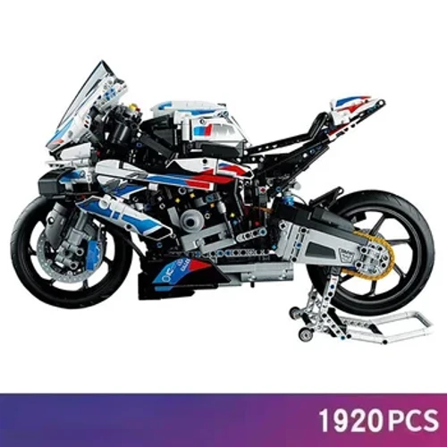 Techneschen Expert Berühmte Motorrad Modell Bausteng Simulatioun Lokomotiv Bricks Assemblée MOC Spillsaachen fir Jongen Gebuertsdagscadeauen