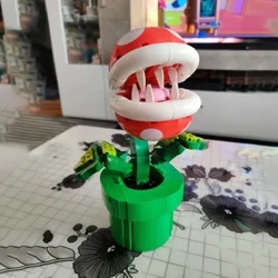 2024 Nuovo 71426 Piranha Pianta Set Building Blocks Modello di Gioco Decorazione Della Casa Assemblaggio Di Puzzle Giocattolo Per Bambini Regalo Di Natale