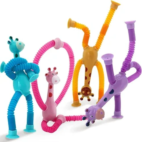 Động Vật Hút Đồ Chơi DIY Silicone Khối Mô Hình Hút Lắp Ráp Xây Dựng Giáo Dục Đồ Chơi Vui Nhộn Bé Trai Bé Gái Giải tỏa Căng Thẳng Đồ Chơi