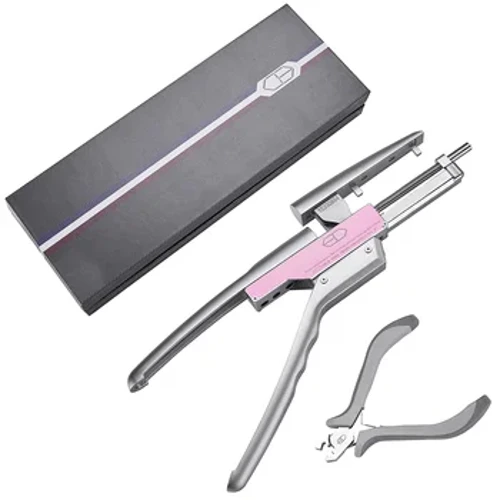 6D Tóc Máy Kết Nối & Tóc Loại Bỏ Kìm Bộ 2nd Thế Hệ Tóc Không Dấu Vết Làm Tóc Công Cụ GT tím