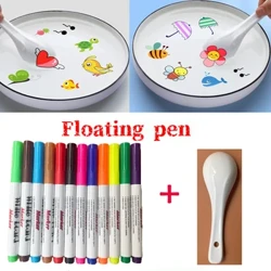 Nước Ma Thuật Bút Tranh Nhiều Màu Sắc Mark Bút Dấu Nổi Bút Mực Doodle Nước Bút Trẻ Em Montessori Đồ Chơi Giáo Dục Sớm