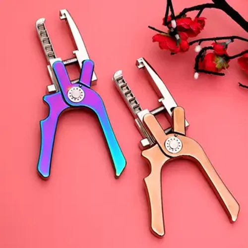 Macchina per estensioni dei capelli di seconda generazione con kit di connettori per capelli umani a 5 pin Micro Link Rimuovi set di strumenti per salone di pinze per capelli