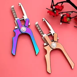2nd Generation Hair Extensions Machine med 5 pinner Human Hair Connector Kit Micro Link Fjern hårtang Salon Verktøysett