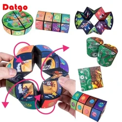 Dječje Čarobne kocke Igre Puzzle Igračke Odrasle Igračke za dekompresiju Promjena geometrijskih oblika Stolne igre Antistres Pokloni za djecu