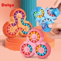 Nei Sechssäiteg Rotatioun Fanger Bean Intelligenz Gyro Antistress Fangerspëtz Cube Léieren Educational Magic Disk Fir Kanner Kaddo