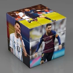 3X3X3 RMMN Printing Mga Manlalaro ng Soccer Bilis ng Magic Cubes Maagang Edukasyon 3D Puzzle Mga Laruang Pang-edukasyon na Decompression na Fidget ng mga Bata