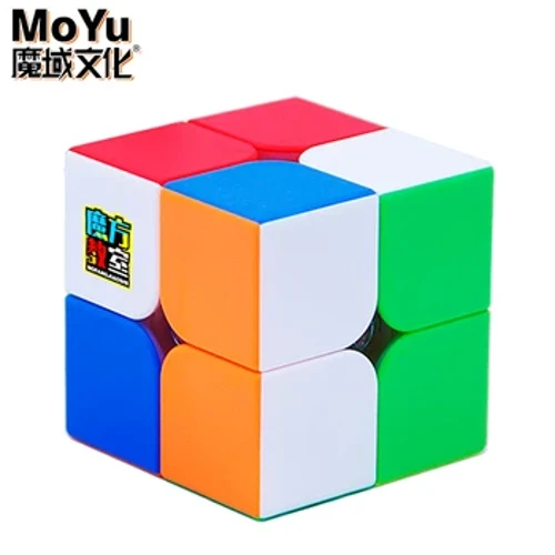 Moyu meilong 2x2 3x3 cubo mágico profissional 2x2 3x3 velocidade quebra-cabeça brinquedo fidget das crianças especial original húngaro cubo mágico