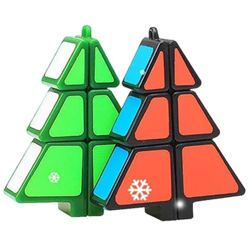 Zcube Christmas Tree Cube 1x2x3 Tomai Fa'apitoa Cubo Magico Puzzle Meataalo Mo Tamaiti Tamaiti Meata'alo Meaalofa