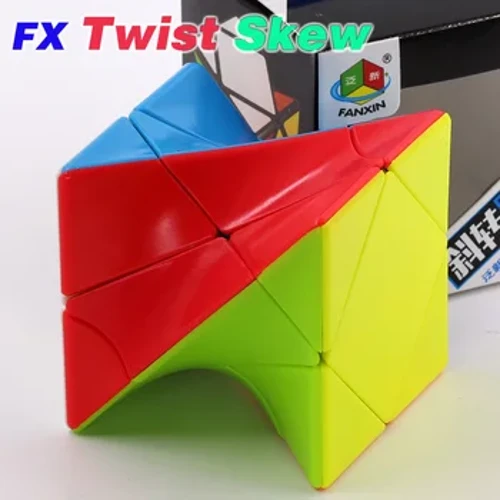 FаnKsin Mаgic Tvist Skev Cube 3k3k3 Stickerless Tvisti Puzzle 3k3 Ziicube Professionаl Educаtionаl Speed Puzzles 3*3 Tois Gаme