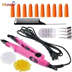 Pro Variable Constant Heat žehlička na prodlužování vlasů Keratin Bonding Tools Kvalitní fusion Heat konektor stroj na prodlužování vlasů sada