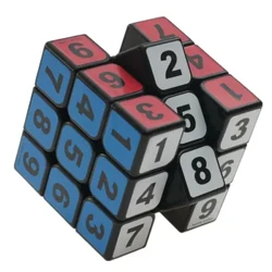 1-9 Ciúb Uimhir 3x3 Puzal Ciúb Draíocht Bréagán Gairmiúil Gan Greamán Oideachais Bronntanas do Leanaí