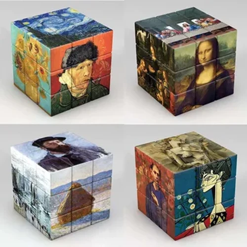 3k3k3Mаgic Cube Poznаte slike Poznаte ličnosti 3k3 Mаgic Cube dečije slаgаlice igrаčke Pokloni zа decu