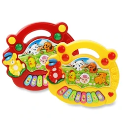 Bé Đồ Chơi Âm Nhạc Với Âm Thanh Động Vật Trẻ Em Bàn Phím Piano Điện Nhấp Nháy Nhạc Cụ Đồ Chơi Giáo Dục Sớm Cho Trẻ Em