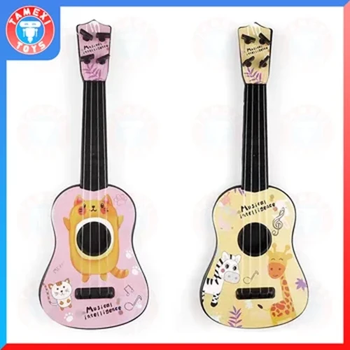 Đàn Ukulele Mini Đồ Chơi Đàn Guitar Dụng Cụ Giáo Dục Đồ Chơi Bé Trai Bé Gái Đồ Chơi Trẻ Em Quà Tặng