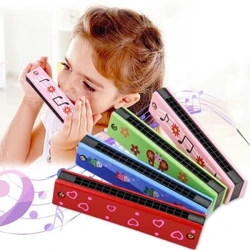 Plant Harmonica Pren Offeryn Cerddorol Teganau Cerddoriaeth Cymhorthion Dysgu Pos Addysg Gynnar Kindergarten Dechreuwyr TMZ