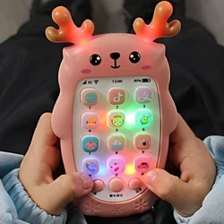 Điện Thoại Cho Bé Đồ Chơi Điện Thoại Song Ngữ Miếng Dán Âm Nhạc Giọng Nói Đồ Chơi Giáo Dục Sớm Máy Học Điện Tử Trẻ Em Quà Tặng Đồ Chơi Cho Bé