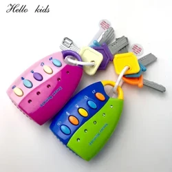 Baby Toy Toy Musical Car Key Vocal Smart Віддалений голоси автомобілів прикидай, грайте в навчальні іграшки для дітей дитячі музичні іграшки