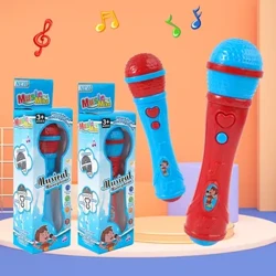 1Pcs Anak Simulasi Sound Amplifier Mikrofon Pendidikan Awal Pencerahan Singing Musik Dolanan Mikrofon