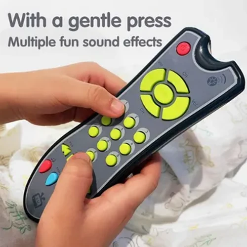 Music TV Remote Control Maagang Mga Laruang Pang-edukasyon Laruang Electric Number Learning Machine Mga Regalo Para sa Bagong panganak na Regalo sa Kaarawan Para sa Bata