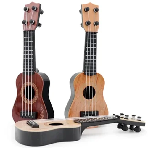 Mini gitara 4 struny klasyczna gitara Ukulele zabawki instrumenty muzyczne dla dzieci dzieci początkujący wczesna edukacja mała gitara