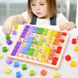 Montessori Đồ Chơi Gỗ Giáo Dục Cho Bé Đồ Chơi Cho Bé 99 Bảng Nhân Mầm Non Toán Số Học Máy Trợ Giảng Quà Tặng