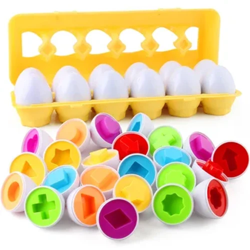 Học Montessori Giáo Dục Đồ Chơi Toán Học Phát Triển Cho Bé Đồ Chơi Hình Trận Đấu Xếp Hình Trứng Trò Chơi Đồ Chơi Cảm Giác Cho Bé 3 4 5 Năm
