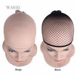Верхнія сеткі для валасоў добрай якасці Mesh Weaving Wig Hair Network Making Caps Weaving Wig Cap Hairnets 1Pcs