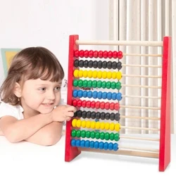 1 stk trebarneleker for 3-6 åringer Hånd-øyekoordinering for barn Matematikk Trekuleramme